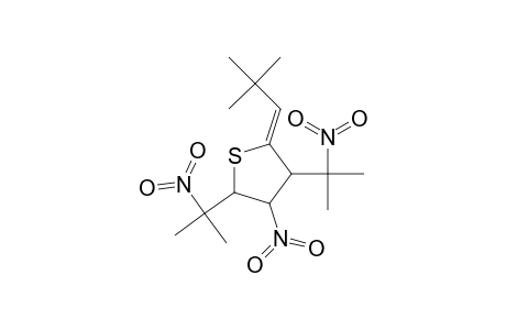 2-[(Z)-2',2'-DIMETHYL-PROPYLIDENE]-3,5-BIS-(1''-METHYL-1''-NITRO-ETHYL)-4-NITRO-TETRAHYDROTHIOPHEN