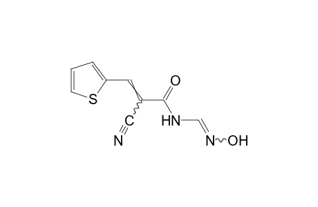 alpha-cyano-N-formyl-2-thiopheneacrylamide, N-oxime