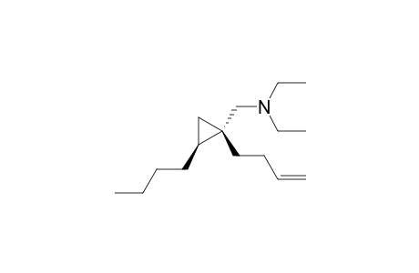 1(S*)-(3-BUTENYL)-1-[(DIETYHLAMINO)-METHYL]-2(S*)-BUTYLCYLOPROPANE