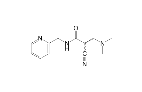 2-cyano-3-(dimethylamino)-N-[(2-pyridyl)methyl]acrylamide