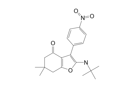 2-(TERT.-BUTYLAMINO)-6,6-DIMETHYL-3-(4-NITROPHENYL)-6,7-DIHYDRO-1-BENZOFURAN-4-(5-H)-ONE