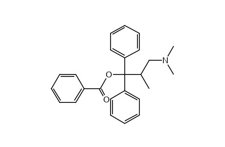 alpha-[2-(DIMETHYLAMINO)-1-METHYLETHYL]BENZHYDROL, BENZOATE