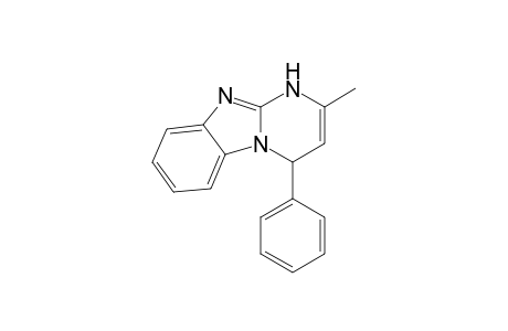 2-Methyl-4-phenyl-1,4-dihydropyrimido[1,2-a]benzimidazole