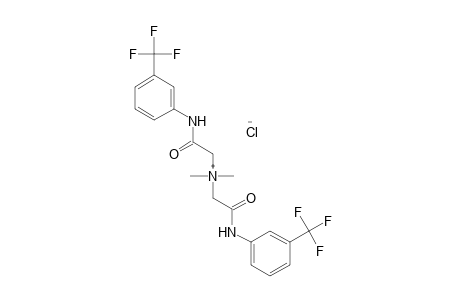 BIS{[(alpha,alpha,alpha-TRIFLUORO-m-TOLYL)CARBAMOYL]METHYL}DIMETHYLAMMONIUM CHLORIDE