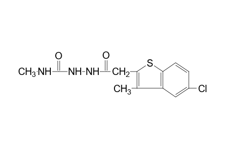 1-[(5-chloro-3-methylbenzo[b]thien-2-yl)acetyl]-4-methylsemicarbazide