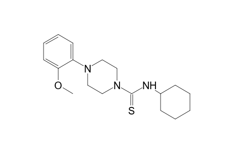 N-cyclohexyl-4-(o-methoxyphenyl)thio-1-piperazinecarboxamide