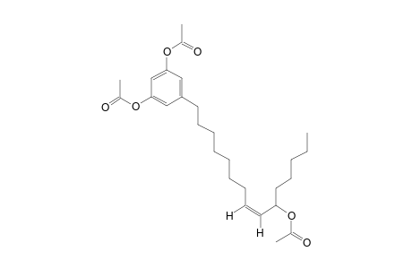 (8'Z,10'R)-1,3-DI-O-ACETYL-5-(10-ACETOXY-8-PENTADECENYL)-RESORCINOL