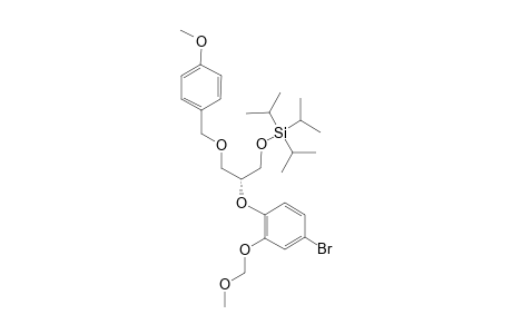 (R)-[2-[4'-BROMO-2'-(METHOXYMETHOXY)-PHENOXY]-3-(4''-METHOXYBENZYLOXY)-PROPOXY]-TRIISOPROPYLSILANE