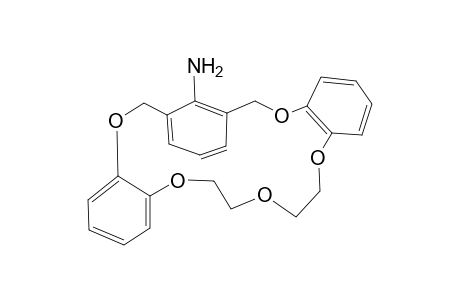 3,10,13,16,23-pentaoxatetracyclo[23.3.1.0(4,9).0(17,22)]nonacosa-1(29),4,6,8,17,19,21,25,27-nonaen-29-amine