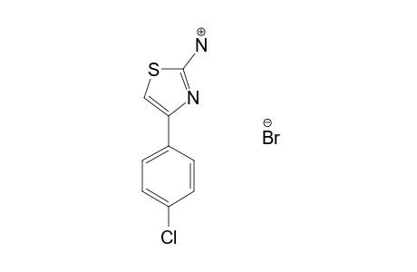 2-amino-4-(p-chlorophenyl)thiazole, monohydrobromide