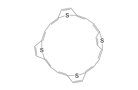 25,26,27,28-Tetrathiapentacyclo[20.2.1.1(4,7).1(10,13).1(16,19)]octacosa-1, 3,5,7,9,11,13,15,17,19,21,23-dodecaene