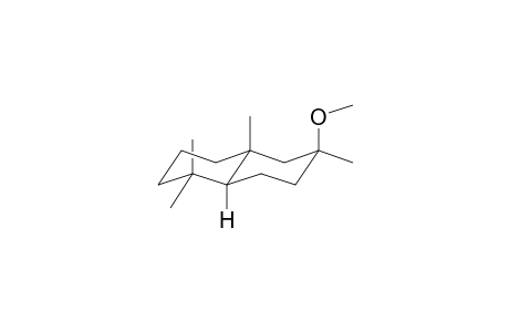 NAPHTALENE, DECAHYDRO-6-METHOXY-1,1,4a,6-TETRAMETHYL-