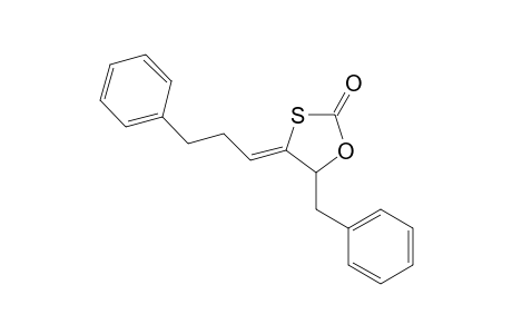 (4Z)-5-benzyl-4-(3-phenylpropylidene)-1,3-oxathiolan-2-one