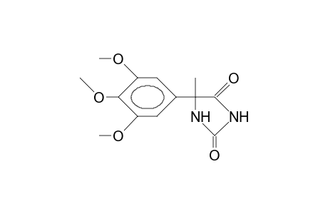 5-methyl-5-(3,4,5-trimethoxyphenyl)hydantoin