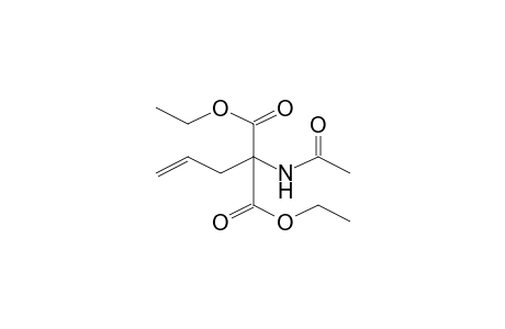 Diethyl 2-(acetylamino)-2-allylmalonate