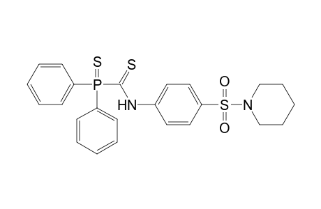 1-(diphenylphosphinothioyl)-N-[p-(piperidinosulfonyl)phenyl]thioformamide