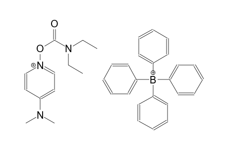 1-{[(diethylamino)carbonyl]oxy}-4-(dimethylamino)pyridinium tetraphenylborate(1-)