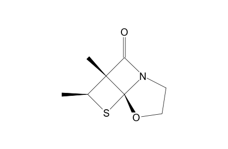 (SYN)-3,4-DIMETHYL-9-OXA-2-THIA-6-AZATRICYCLO-[4.3.0.0]-NONAN-4-ONE