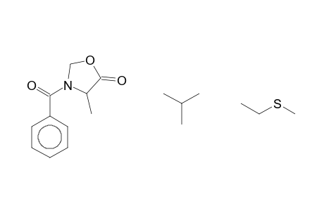 3-BENZOYL-2-tert-BUTYL-4-METHYL-4-(2-METHYLSULFANYLETHYL)OXAZOLIDIN-5-ONE