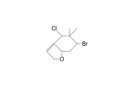 6(S*)-BROMO-8(R*)-CHLORO-1,4(R*)-OXIDO-2(E)-OCHTODENE;(CHONDROCOLE-A)