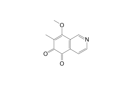 8-Methoxy-7-methyl-5,6-isoquinolinedione