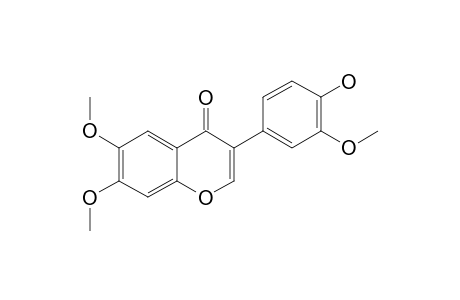 4'-HYDROXY-3',6,7-TRIMETHOXY-ISOFLAVONE