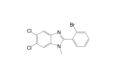 2-(2-Bromophenyl)-5,6-dichloro-1-methyl-1H-benzoimidazole