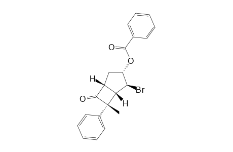 (+/-)-2-EXO-BROMO-3-ENDO-BENZOXY-7-ENDO-PHENYL-7-EXO-METHYLBICYCLO-[3.2.0]-HEPT-6-ONE