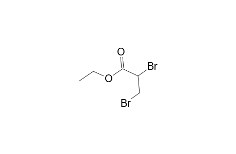 2,3-Dibromo-propionic acid, ethyl ester