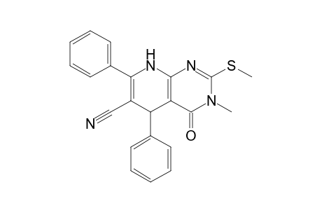 6-CYANO-3-METHYL-2-METHYLSULFANYL-5,7-DIPHENYL-5,8-DIHYDROPYRIDO-[2,3-D]-PYRIMIDIN-4(3H)-ONE