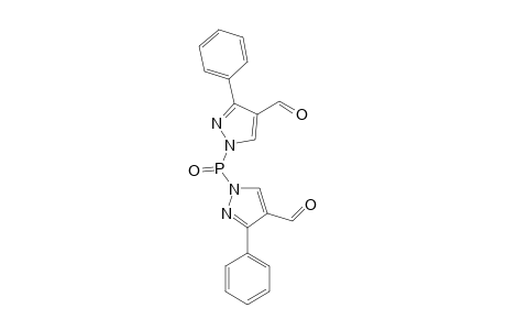 BIS-(4-FORMYL-3-PHENYL-1H-PYRAZOL-1-YL)-PHOSPHINE-OXIDE