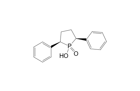 1-Hydroxy-(cis)-2,5-diphenyl-1-.lambda.(5)-phospholan-1-one