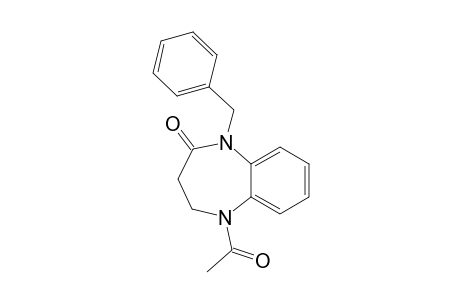 5-Acetyl-1-benzyl-2,3,4,5-tetrahydro-1H-1,5-benzodiazepin-2-one