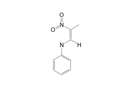 1-METHYL-1-NITRO-2-ANILINOETHENE