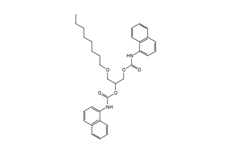 1-NAPHTHALENECARBAMIC ACID, [(OCTYLOXY)METHYL]ETHYLENE ESTER