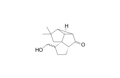 (1RS,2SR,4SR,8RS,11SR)-7-Hydroxymethyl-10,10-dimethyltetracyclo[6.3.0.0(2,11).0(4,8)]undecane-3-one