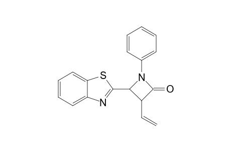 4-Benzothiazol-2-yl-1-phenyl-3-vinylazetidin-2-one isomer