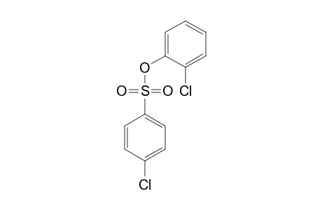 p-CHLOROBENZENESULFONIC ACID, o-CHLOROPHENYL ESTER