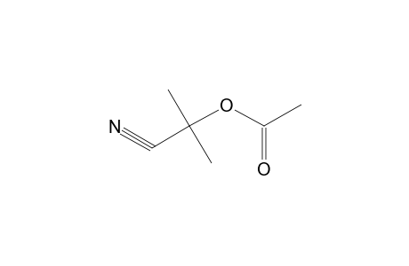 2-methyllactonitrile, acetate (ester)