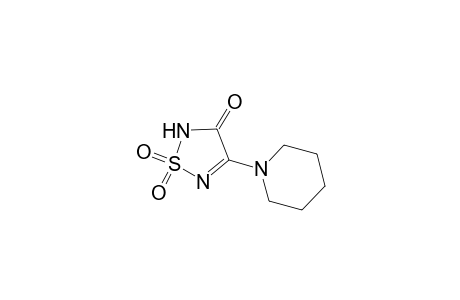 1,1-bis(oxidanylidene)-4-piperidin-1-yl-1,2,5-thiadiazol-3-one