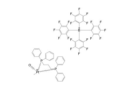 [(DPPP)PT(ME)(CO)]-[B(C6F5)4]