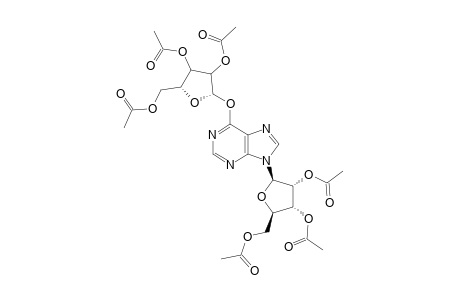 2',3',5'-TRI-O-ACETYL-6-O-(2,3,5-TRI-O-ACETYL-BETA-D-RIBOFURANOSYL)-INOSINE