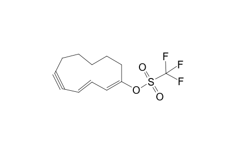 1,3-cycloundecadiene-5-yne-1-yl-triflate