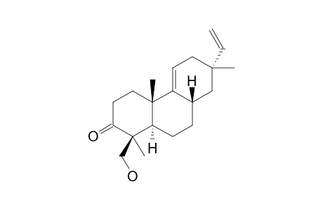 ISOPIMARA-9(11),15-DIEN-19-OL-3-ONE