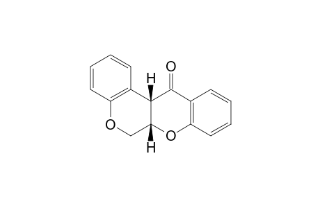 (6aS,12aS)-6a,12a-dihydro-6H-chromeno[3,4-b]chromen-12-one