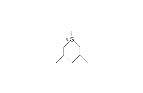 1,cis-3,cis-5-Trimethyl-thianium cation