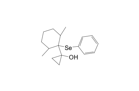 Cyclopropanol, 1-[2,6-dimethyl-1-(phenylseleno)cyclohexyl]-