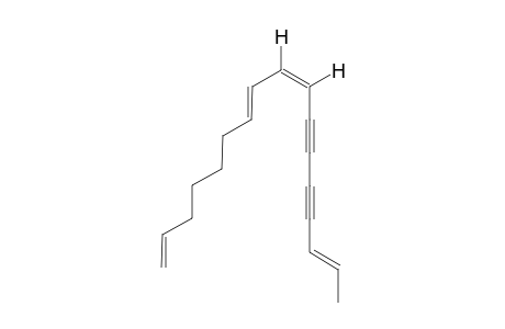 (1,7-E,9-Z,15-E)-HEPTA-DECA-TETRAENE-11,13-DIYNE