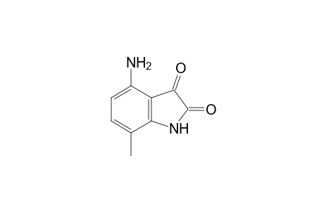 4-amino-7-methyl-2,3-indoledione