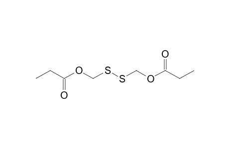 (propanoyloxymethyldisulfanyl)methyl propanoate